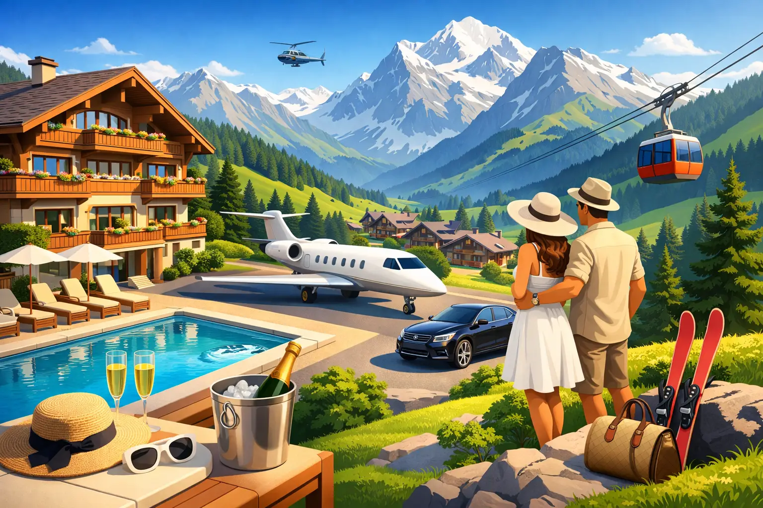 A Guide to Gstaad Luxury Travel