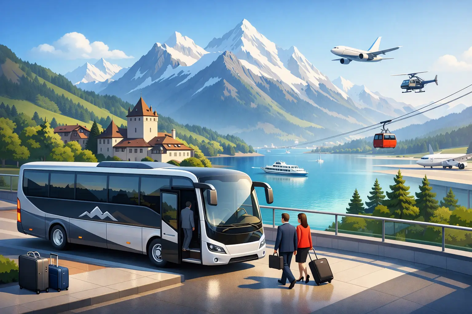 Conference Shuttle Service Switzerland