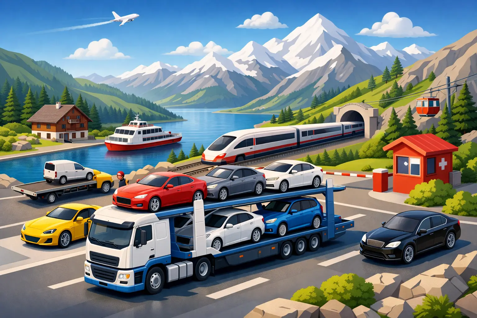 Vehicle Transport Service Switzerland Guide