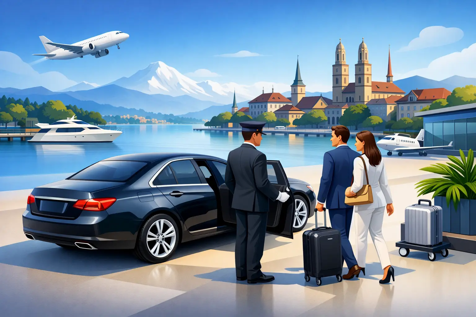 Chauffeur Service Zurich for Demanding Travel