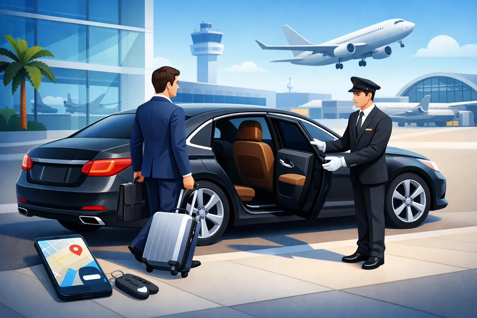 How to Arrange Airport Pickup for Executives