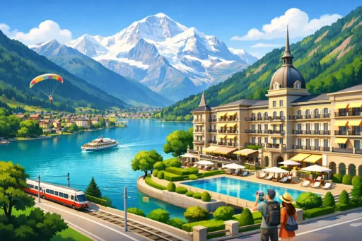 How to Visit Interlaken and Grand Hotel Victoria Jungfrau