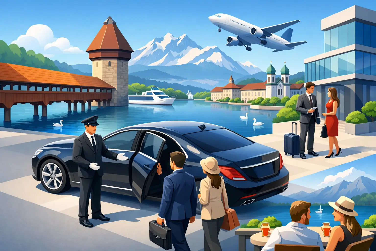 Private Driver Lucern for Business and Leisure