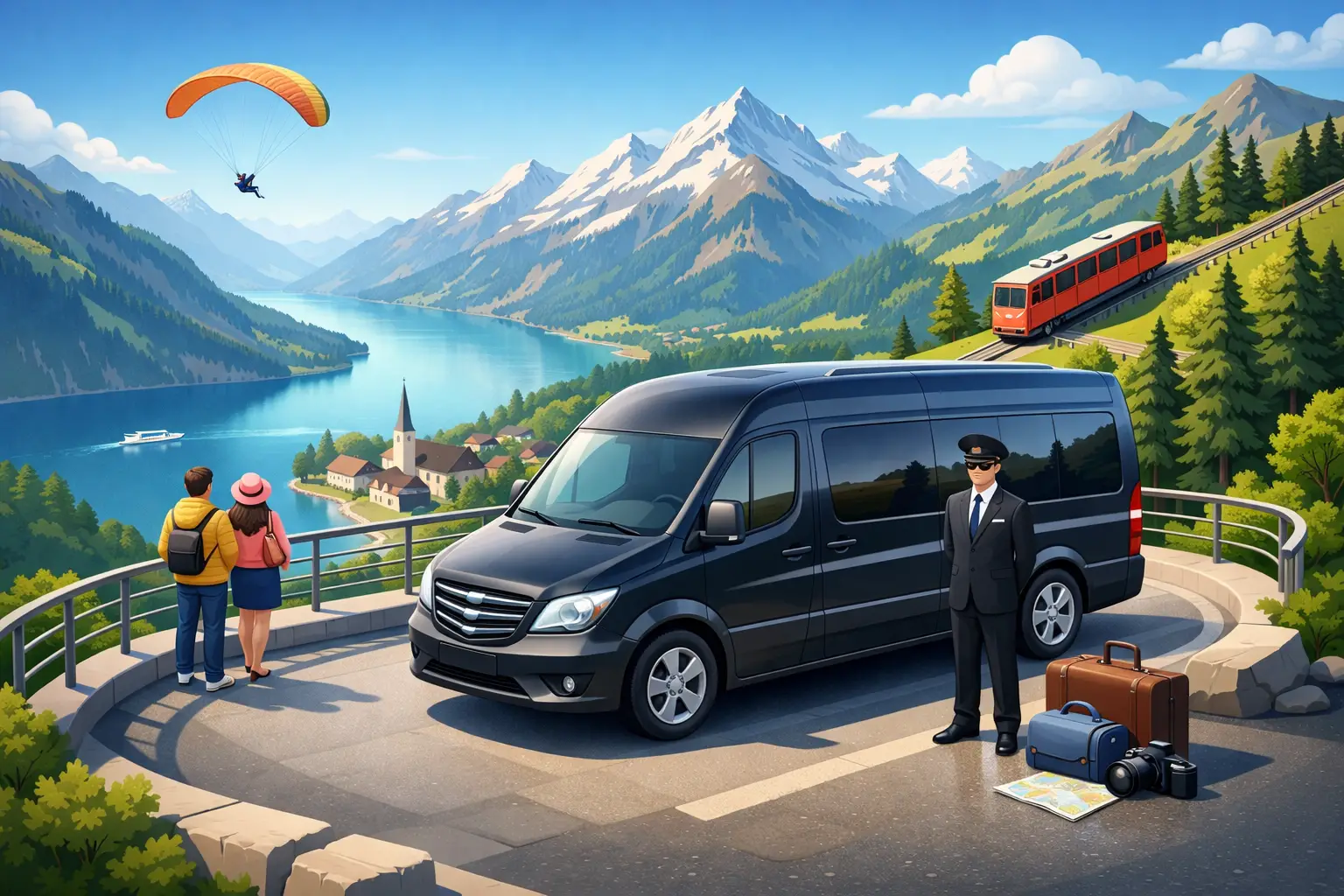 Your Interlaken Sightseeing Chauffeur Tour