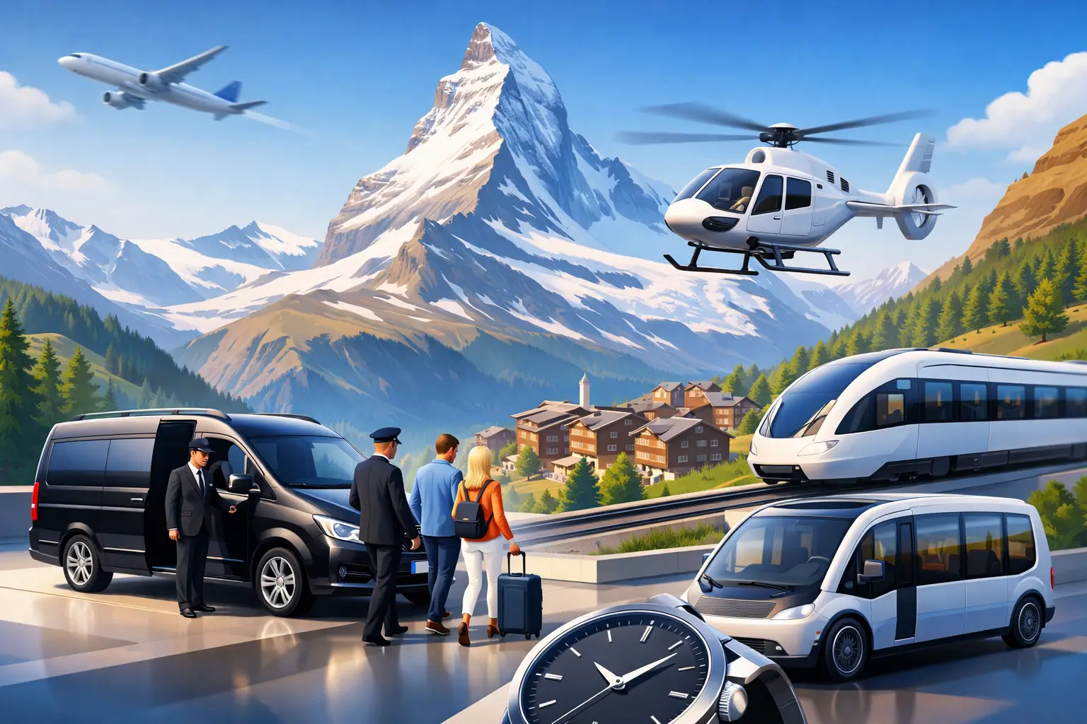 Zermatt Transfers for Guests Who Value Time