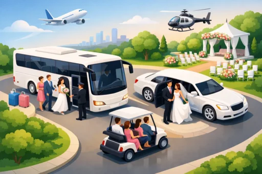 How to Transport Wedding Guests Without Stress