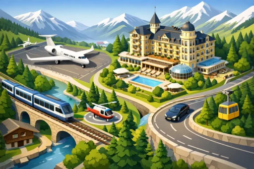 Le Grand Bellevue Hotel Gstaad: How to Get There
