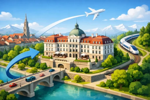 Bellevue Palace Bern and How to Get There