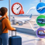 Flight Delay Transfers: What Happens Next?