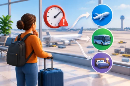 Flight Delay Transfers: What Happens Next?