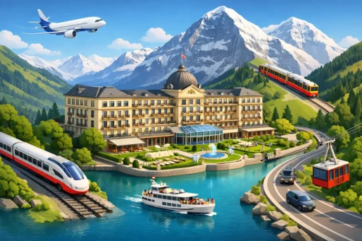 Grand Hotel Victoria Jungfrau and How to Get There