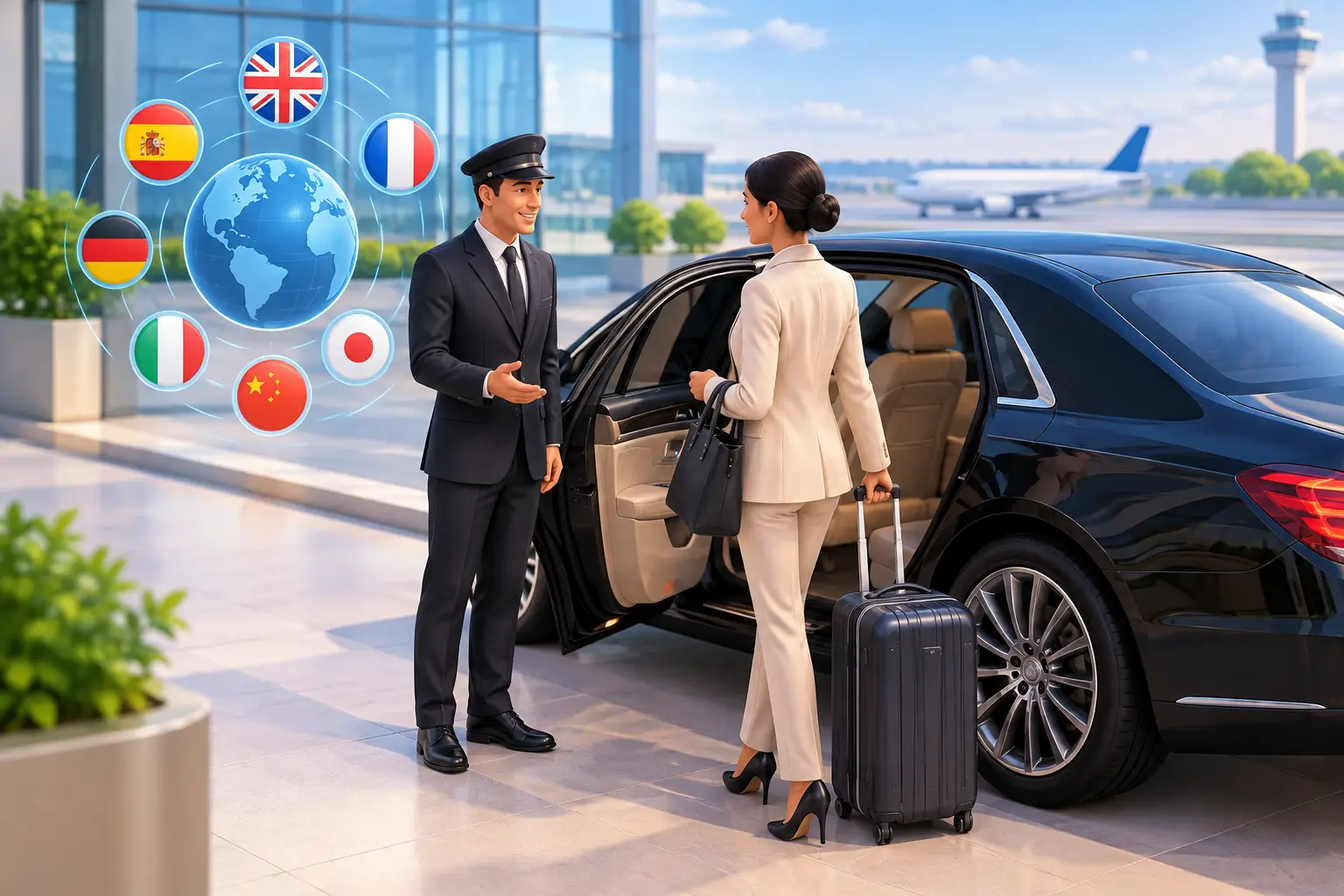 Multilingual Chauffeur Benefits for Executive Travel