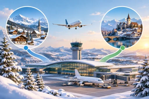 Saanen vs Payerne and Bern Airport Winter 2026/27